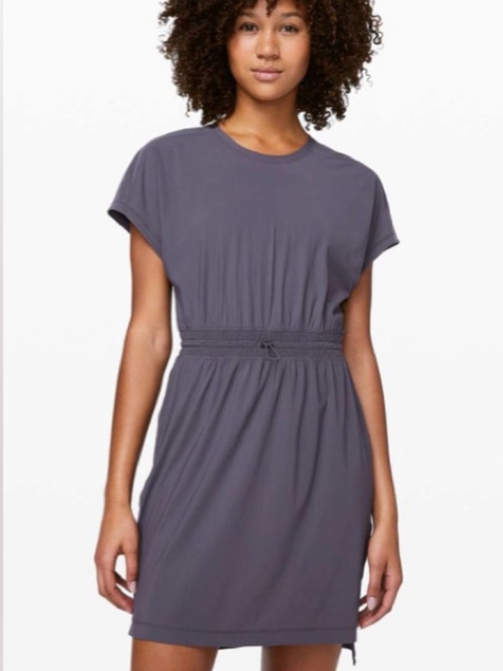Lululemon Throw it on Drawstring Dress